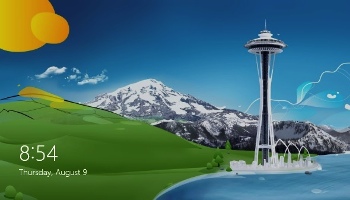 Отключить экран блокировки в Windows 8
